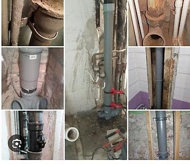Замена чугунных стояков канализации и водоснабжения на пластиковые