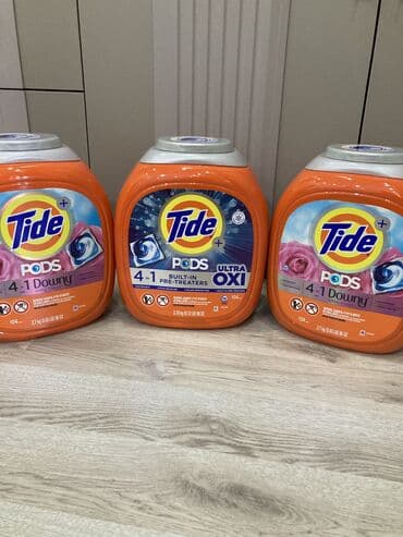 чистящие средства чистящий спрей: Кир жуучу каражат: Капсулалар, Tide — 1
