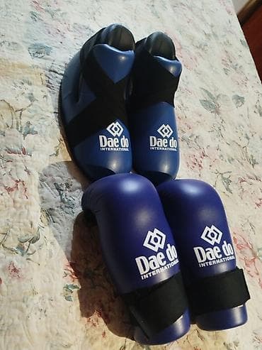 Комплект экипировки для тхеквондо Itf.Оригинал фирма Dae Do (в синем — 2