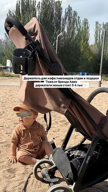 Коляски: Детская коляска Anex (универсальная 2-в-1) - Конфигурации: - Люлька — 4