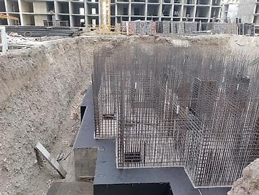 Строительство и устройство монолитных железобетонных фундаментов «под