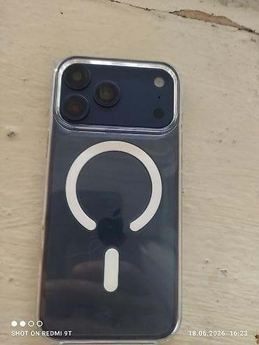 детский айфон: IPhone 17 Pro Max, Новый, 1 ТБ, Синий, Чехол, 100 % — 1
