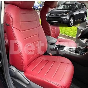 Toyota RAV4 чехлы авточехлы индивидуальные разных цветов и материалов