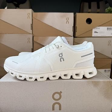 tech fleese: Кроссовки On Cloud 5, цвет White 41/42/43 - Легкая дышащая сетка — 3
