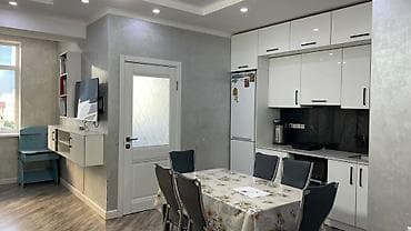 квартира синимат: 1 комната, 45 м², Кок-Жар ж/м 4 этаж, Евроремонт — 5