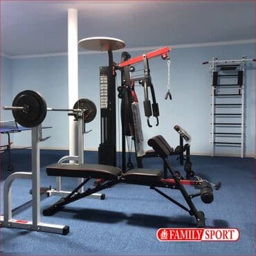 тренажеры для дома бишкек: Силовой тренажер, Силовая рама, Новый, Платная доставка — 1