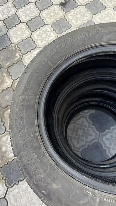 16 c: Шины 205 / 60 / R 16, Лето, Б/у, Комплект, Легковые, Таиланд, Bridgestone — 3
