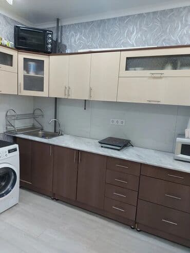 долгосрочный квартира кызыл аскер: 1 комната, Агентство недвижимости, Без подселения, С мебелью полностью — 4