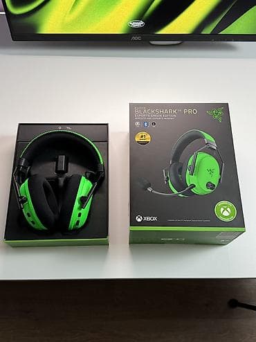 Беспроводные гарнитуры, Razer, Новый, цвет - Зеленый at lalafo.kg Беспроводные гарнитуры, Razer, Новый, цвет - Зеленый
