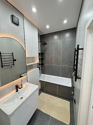 janna: 2 комнаты, 58 м², Элитка, 10 этаж, Дизайнерский ремонт — 4