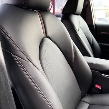 чехол кресло: Чехлы Экокожа, С подушкой, цвет - Черный, Toyota, Новый, Самовывоз — 7