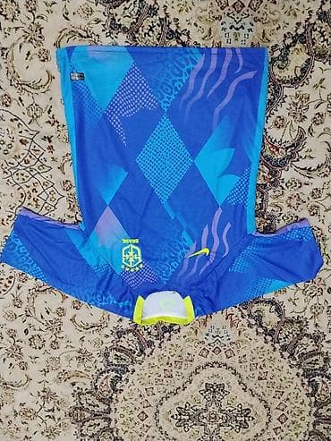 Футболки: Мужская футболка, XL, Nike, Б/у, цвет - Синий — 2