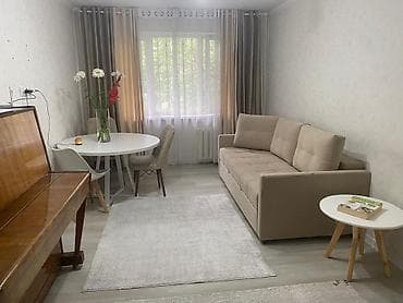 Недвижимость: 3 комнаты, 58 м², Ата-Тюрк парк Индивидуалка, 1 этаж, Евроремонт — 1