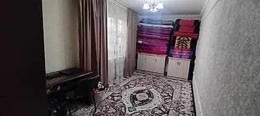 Батирлер: 3 бөлмө, 58 м², 3-мкр 104-серия, 4 кабат, Эски ремонт — 2