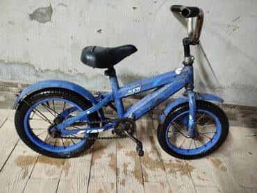 Балдар самокаттары: Балдар үчүн велосипед, 2 дөңгөлөктүү, 4 - 6 жаш, Бала үчүн, Колдонулган — 1