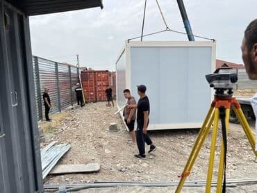 готовый домик: Модулдук үй 6×3 — офис, соода түйүнү же убактылуу жашоо үчүн эң сонун — 6