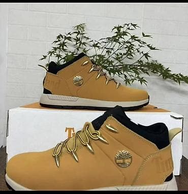 timberl: Мужские кроссовки, 41.5, Timberland, Б/у, цвет - Желтый — 2