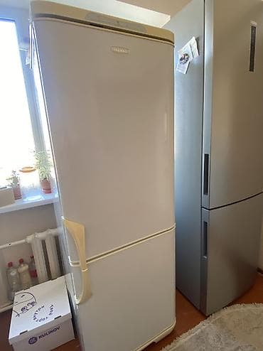 fridge: Холодильник Biryusa, Б/у, Двухкамерный, 60 * 170 * — 3