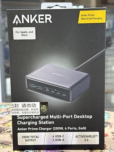 deepcool st500 argb: Название: Anker 200W Зарядка 6 портов Категория: Зарядные устройства — 1