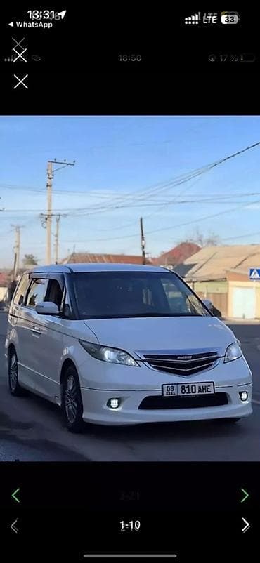 Honda Elysion: 2004 г., 3 л, Автомат, Газ, Минивэн