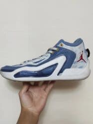 nike react: Мужские кроссовки, 42, Jordan, Б/у, цвет - Голубой, Самовывоз — 7