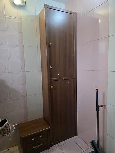 роликовый: Шкаф для ванной, Без зеркала, ЛДСП — 3