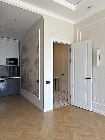 Квартиры: 2 комнаты, 52 м², Асанбай мкр Элитка, 8 этаж, Дизайнерский ремонт — 9