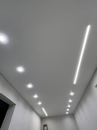 Натяжные потолки с интегрированным освещением - Современные натяжные — 2