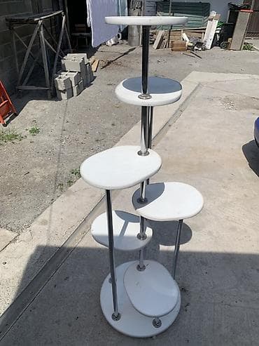 Полка, этажерка для цветов, Б/у, ЛДСП