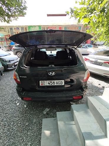 машина туксон: Hyundai Santa Fe: 2002 г., 2.4 л, Автомат, Бензин, Кроссовер — 7