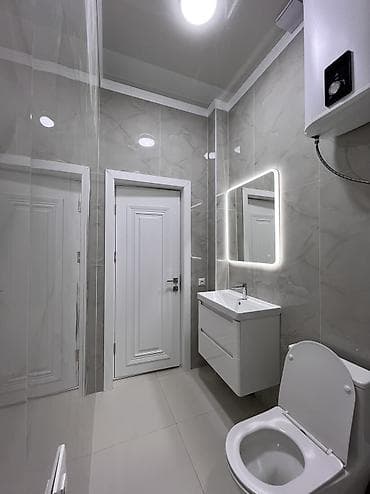 4 комнотная квартира: 2 комнаты, 43 м², Индивидуалка, 3 этаж, Дизайнерский ремонт — 6