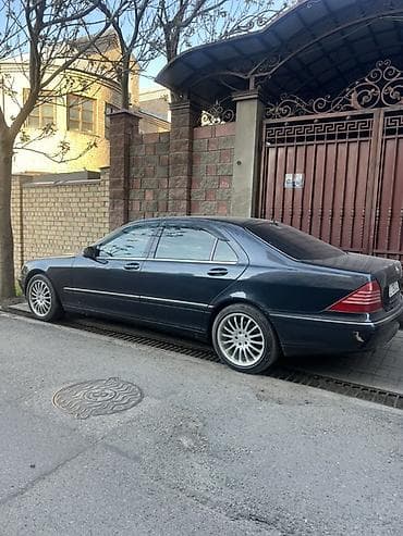 Транспорт: Mercedes-Benz S-Class: 2001 г., 4.3 л, Типтроник, Бензин, Седан — 3
