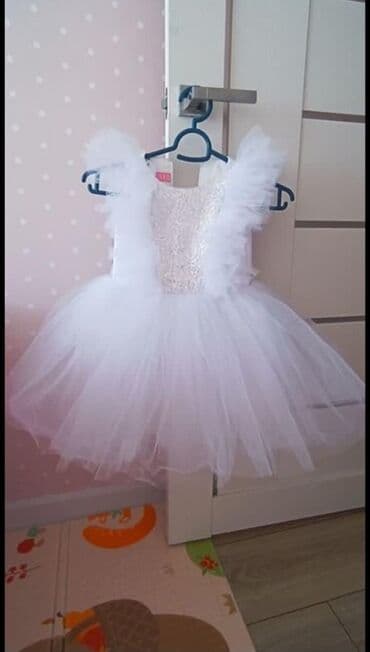 комиссионный магазин одежды бишкек: Балдар көйнөгү, түсү - Ак, Колдонулган — 1