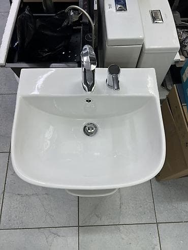 surface pen: Раковина для ванной, Особенности: Глянцевое, Материал: Керамика — 3