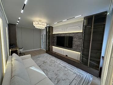 красный строителей: 2 комнаты, 80 м², Элитка, 14 этаж, Дизайнерский ремонт — 6