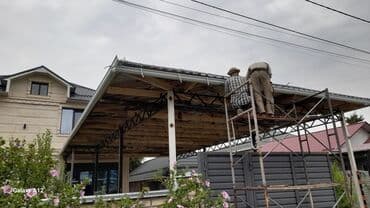 обзор цен на строительные и отделочные работы в бишкеке: Навес жасайбыз левой сложности — 9