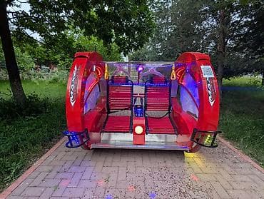 детский карусель: Аттракцион «Колесо-гондола» с LED‑подсветкой - Яркая мобильная — 4