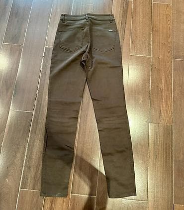 жынсы: Жынсылар, Скинни, Massimo Dutti, Бели орто, Стрейч, XS, S — 2