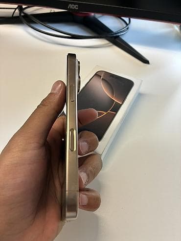 iphone xr 256: IPhone 16 Pro, Б/у, 128 ГБ, Desert Titanium, Коробка, 91 % — 4