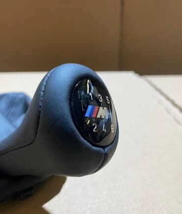 Ручка кулисы МКПП BMW M с чехлом - Ручка для механической коробки