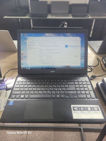 Электронные книги: Ноутбук, Acer, 4 ГБ ОЗУ, Intel Pentium, 15.6 ", Б/у, Для несложных задач, память SSD — 1