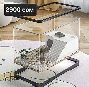 Птицы: Аквариумы и террариумы для черепах 1) Черепашник с фонтаном — 3800 — 4