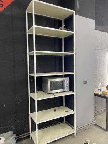 полка для фрукты: Стеллаж Для одежды, Лофт, 220 см * 60 см * 40 см, 
Б/у — 1