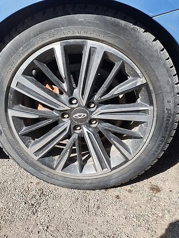 Дөңгөлөктөр монтажда 215 / R 18, Жай, Комплект, Жеңил унаалар, Куйма, тешиктери - 5 lalafo.kg да Дөңгөлөктөр монтажда 215 / R 18, Жай, Комплект, Жеңил унаалар, Куйма, тешиктери - 5