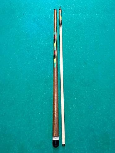 Бильярдные столы: Бильярдный кий разборный с чехлом. - Двухсоставной: турняк и шафт — 3