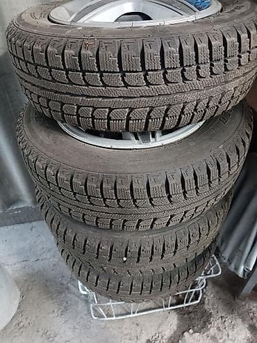 шины для делики зимние: Колеса в сборе 165 / 70 / R 13, Зима, Комплект, Легковые, Литые, отверстий - 4 — 1