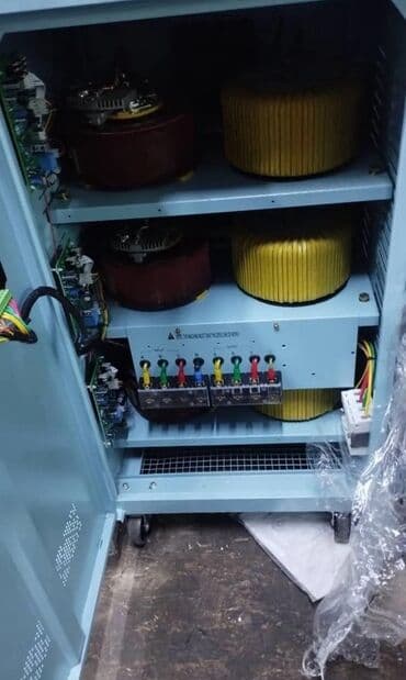 городок энергетиков: Стабилизатор 75kva 3 фазный Автоматический регулятор напряжения — 7