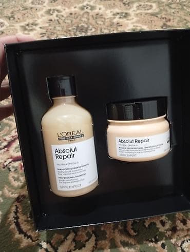 Перчатки, варежки: Подарочный набор для волос L’Oréal Professionnel Serie Expert Absolut — 3