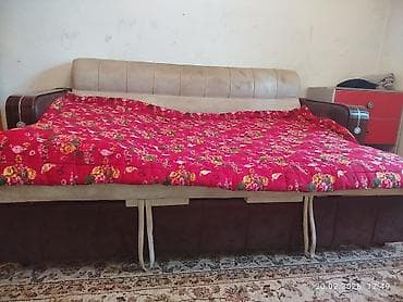 откидной диван: Прямой диван, Б/у — 5