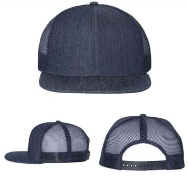 национальный калпак: Mega Cap. Кепка с плоским козырьком из шести панелей. 65/35 — 3